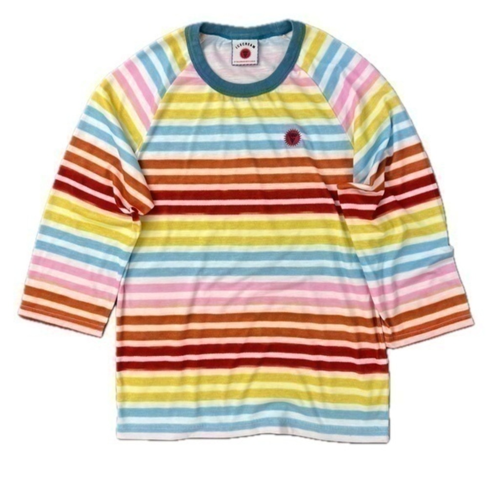 EU BBC Icecream Striped Raglan Tee